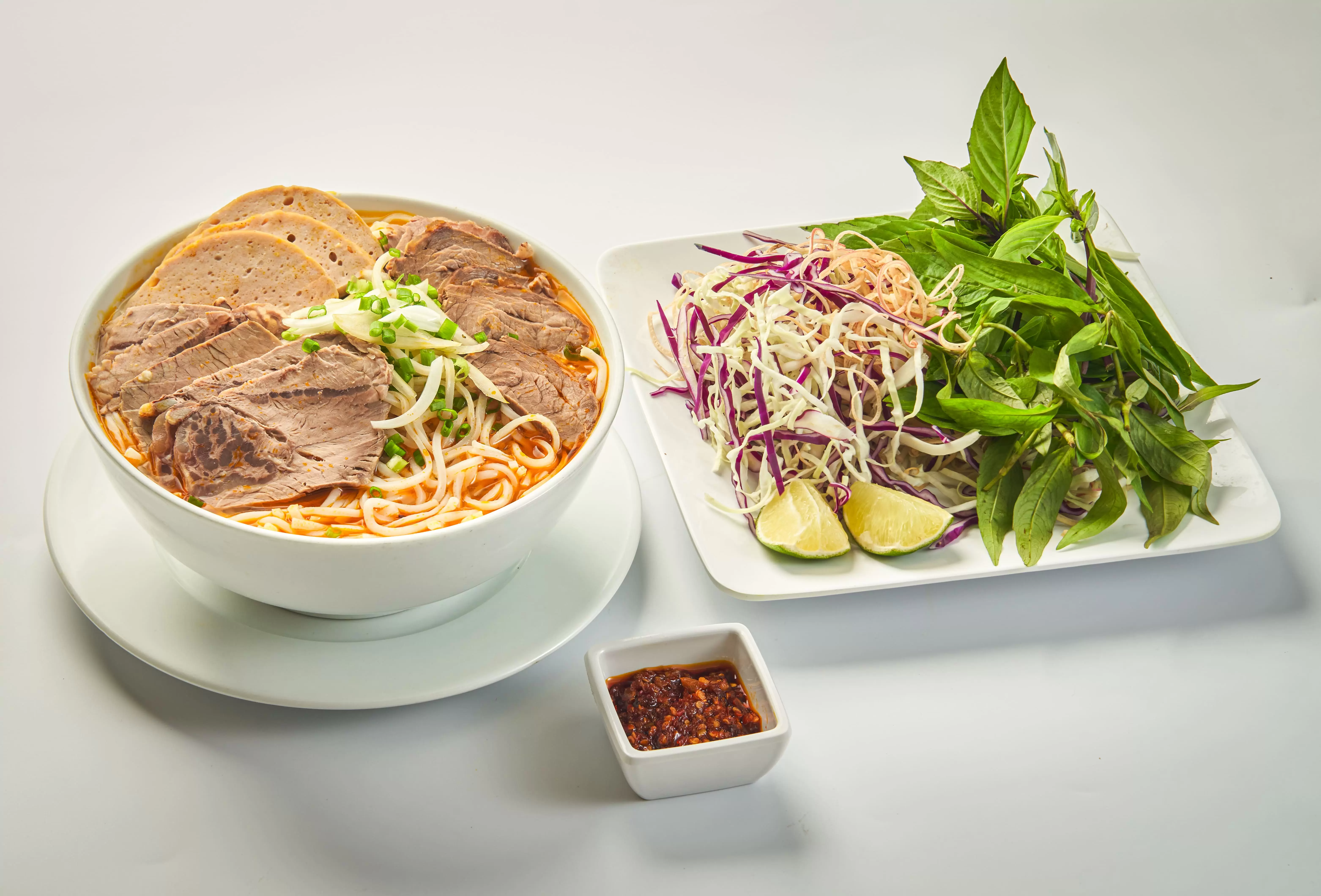 22. REGULAR HUE SPICY  NOODLE SOUP - Bún Bò Huế