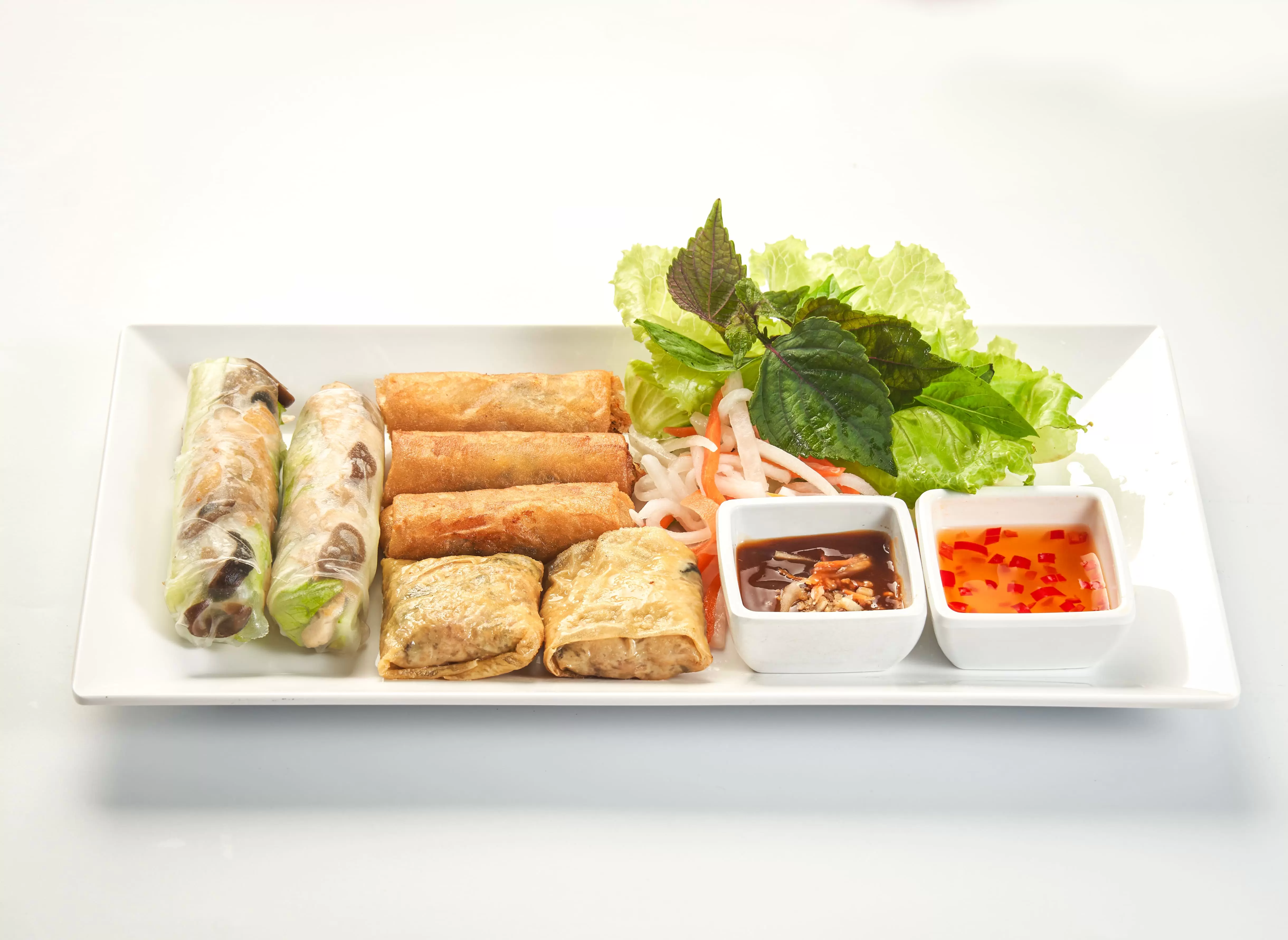 52. VEGETARIAN PLATTER - Dĩa Cuốn Thanh Đạm