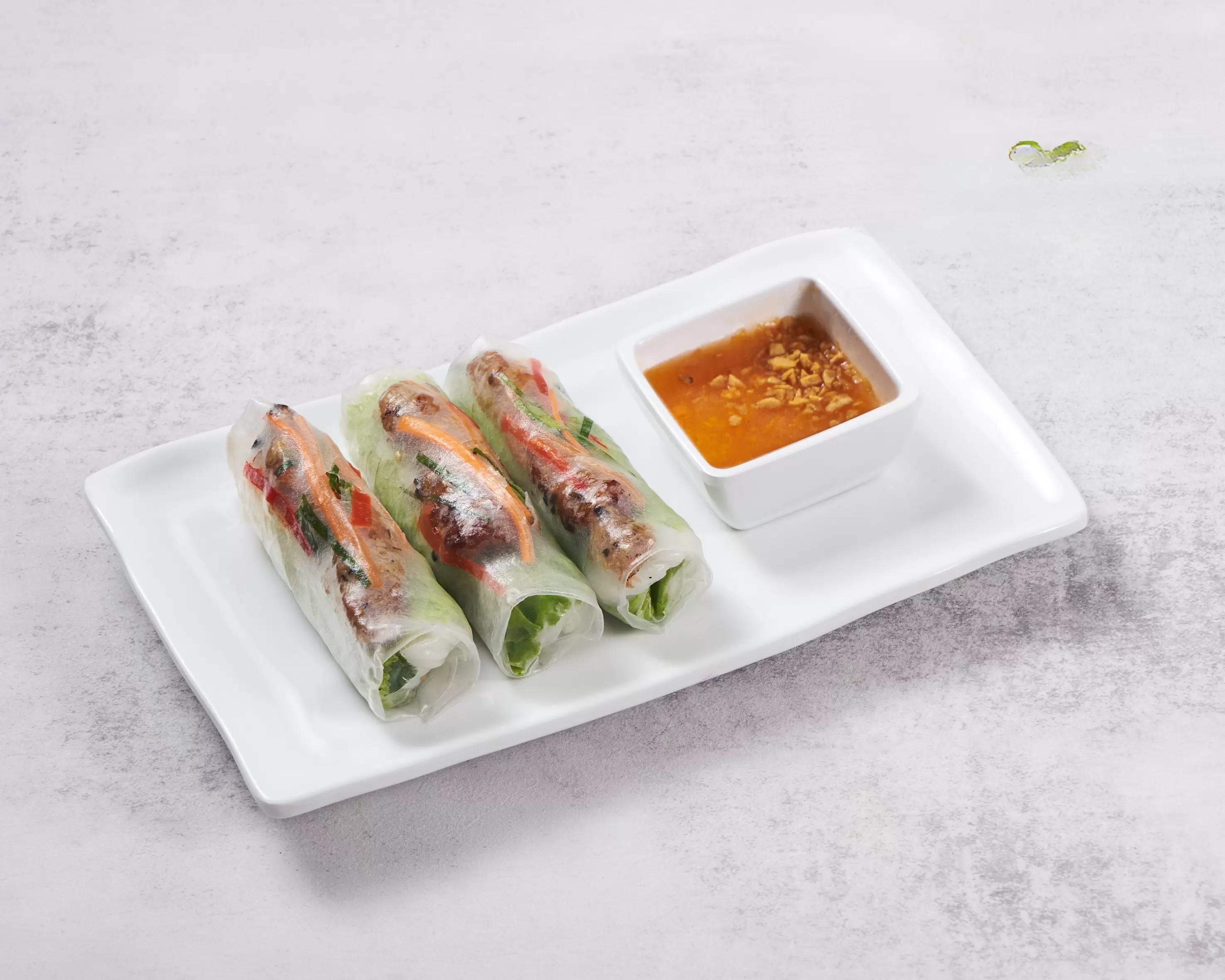 9. BBQ PORK FRESH ROLLS - Gỏi Cuốn Thịt Nướng 